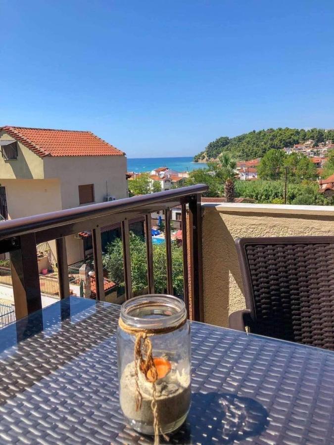Sarizas Apartments Siviri Bagian luar foto